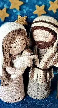 nativity amigurumi