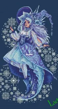 Art Stitch - LadyD - The Witch of January by Daria Smirnova