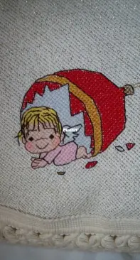 Two More Kidlinks pictures on my Tree Skirt