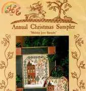 Homespun Elegance 95SP - Annual Christmas Sampler 1995 - Holiday Joys Sampler