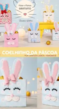 Vanessa  Lisboa Handmade - Easter Bunny - Coelhinho da Pascoa - Portuguese- Free