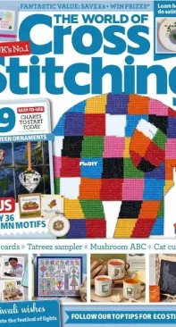The World of Cross Stitching TWOCS - Issue 337 - October 2023