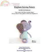 Dolls and Daydreams- Elephant sewing pattern