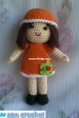 Zan Crochet - Zan Merry - Zan Zan the Little Amigurumi Doll - Free