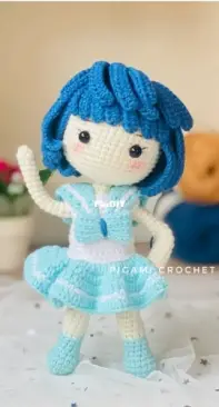 Pigami Crochet - Ý Nhi Nguyễn -  Sailor Mercury