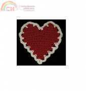 The Crochet Architect - Heart Costers by Susan Lowman