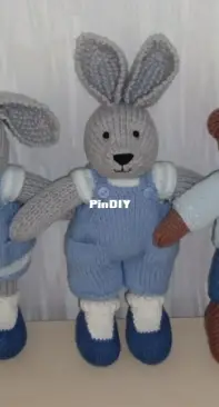 My little cotton rabbits and bear