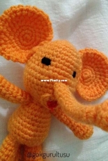 Orange elephant......