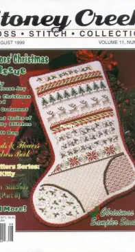 Stoney Creek Cross Stitch Collection - July/August 1999