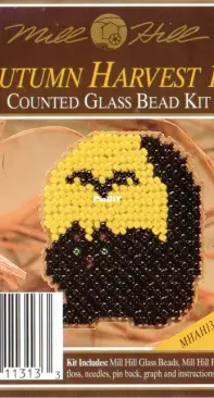 Mill Hill 2022 Autumn Harvest Beaded Cross Stitch Kit ~ Spooky Cage ~
