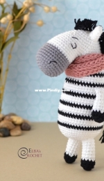 Elisa Crochet - Elisa Sartori - Zelda the Zebra - Free