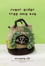 Kittying - Meinu Xing - Belle Ying - Sugar Glider Tree Hole Pouch Bag