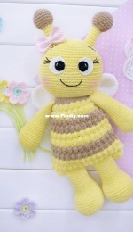 Sophie and Co - Anastasia Vohmina - Anastasiya Vokhmina - Bee Warming pillow - Russian