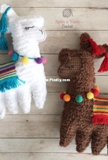 Spin A Yarn Crochet - Ragdoll Llama - Free