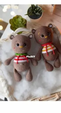 Crochet Friends Lab - Tatyana/Tatiana Kostochenkova -  Teddy Bear