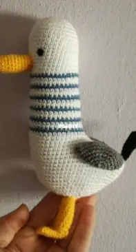 Alpaca Crochet Amigurumi Pattern - Sir Purl Grey