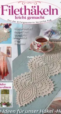 Filethäkeln leicht gemacht (Filet Crochet) Nr.2 2021 - German
