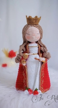 JuRibeiroCrochet - Ju Ribeiro - Juscelia de Fátima Ribeiro - Santa Barbara - Portuguese