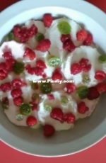 Ice Cream Cake with Fresh Berries