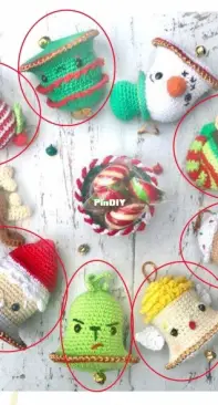 Bhindi Crochet - Celeste Ronzano - Ebook Christmas Bells - Ebook Campanitas Navideñas - Spanish
