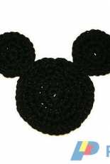 Tampa Bay Crochet - Megan Denham -  Mickey Mouse Ears Coaster FREE