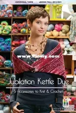Jubilation Kettle Dye  - 5 accessories to knit and crochet -  Universalyarn