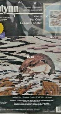 Janlynn 106-28 Sea Otter by Jayne Netley Mayhew XSD
