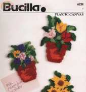 Bucilla 6234 Flower pot magnets