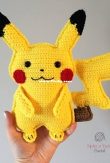 Spin a Yarn Crochet - Jillian Hewitt - Pikachu - Free