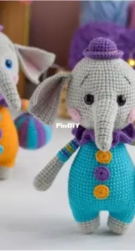 Crochet Friends Lab - Tatiana / Tatyana Kostochenkova - Funny Elephant