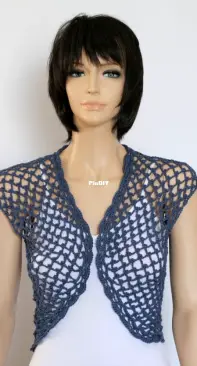 Etty 2504 - Etty Geller - Blue-jeans Bolero