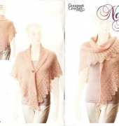 Gourmet Crochet - Carolyn Christmas Designs - Carolyn Christmas - Naomi Shawl