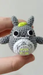Amigurumi small totoro