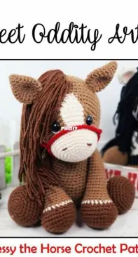 Sweet Oddity Art - Carolyne Brodie - Hennessey the Horse