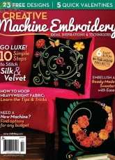 Creative Machine Embroidery-Vol.14 N°1-January February-2015