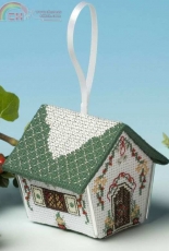 The Nutmeg Company Silver Bells Gingerbread House