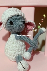 [Finished craft] Crochet Sheep