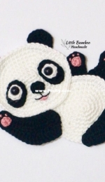 Little Bamboo Handmade - TS Min - Panda Applique