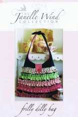 The Janelle Wind Collection-Frilly Dilly Bag by Janelle Wind.