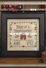 Little House Needleworks LHN #175 - Home of a Needleworker, Squared