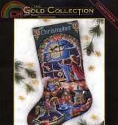 Dimensions - The Gold Collection 8567 Must Be St Nick Stocking