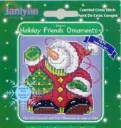 Janlynn 140-263 - Snowman and Tree