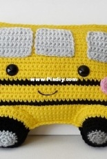 3am Grace Designs - Donna Vasquez Beavers and Michaelene Nelson - School Bus Kawaii Cuddler - Free