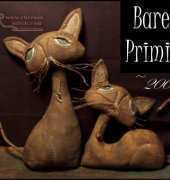Barefoot Primitives - Cats Sadie and Jinx