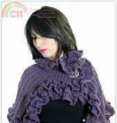 Bonita Patterns - Lianka Azulay - Ruffled Capelet