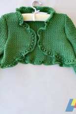 Crochet Bolero for 5 years old girl- Mondays Crochet -Free -Spanish