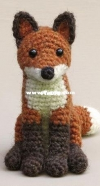Sons Popkes - Sonja van der Wijk - Flamsie crochet fox
