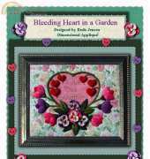 THIMBLEART-BLEEDING HEART IN A GARDEN