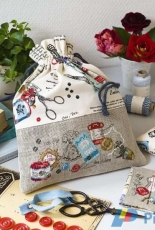 A Offrir aux Bordeuses by Veronique Enginger from Creation Point de Croix 25 XSD