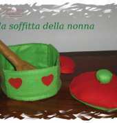 Felt kitchen set